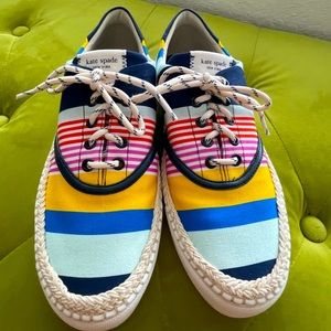 Brand New Kate Spade
New York Boat Party
Oceanside Stripe
Sneakers $160 Orig